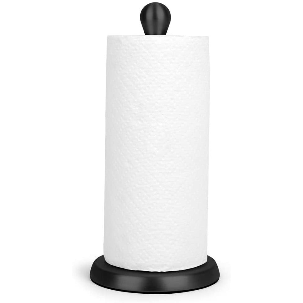 SOPORTE DE PAPEL DE COCINA TUG DE METAL NEGRO