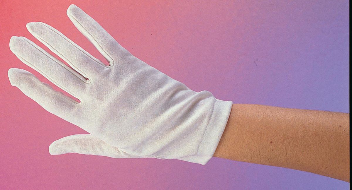 GUANTES BLANCOS DE DESFILE PARA SEÑORA