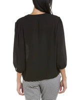 Blusa Tejida Very Black - Nanette Lepore