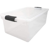 Contenedor transparente de 66 cuartos