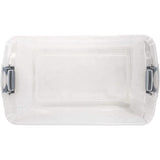 Contenedor transparente de 66 cuartos