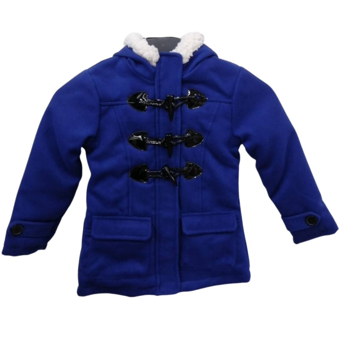 Chaqueta azul de niña