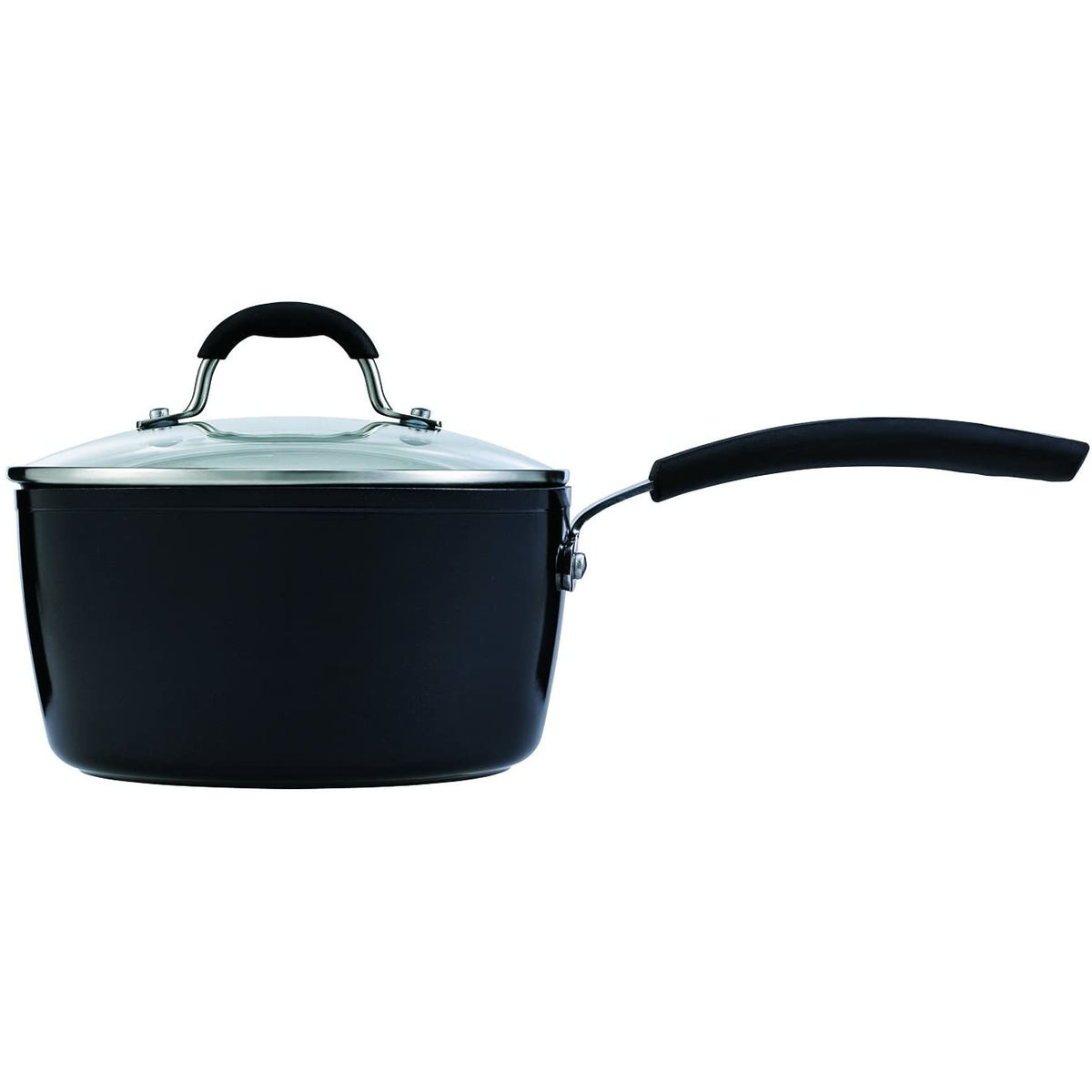 Juego de batería de cocina de aluminio forjado de 12 piezas