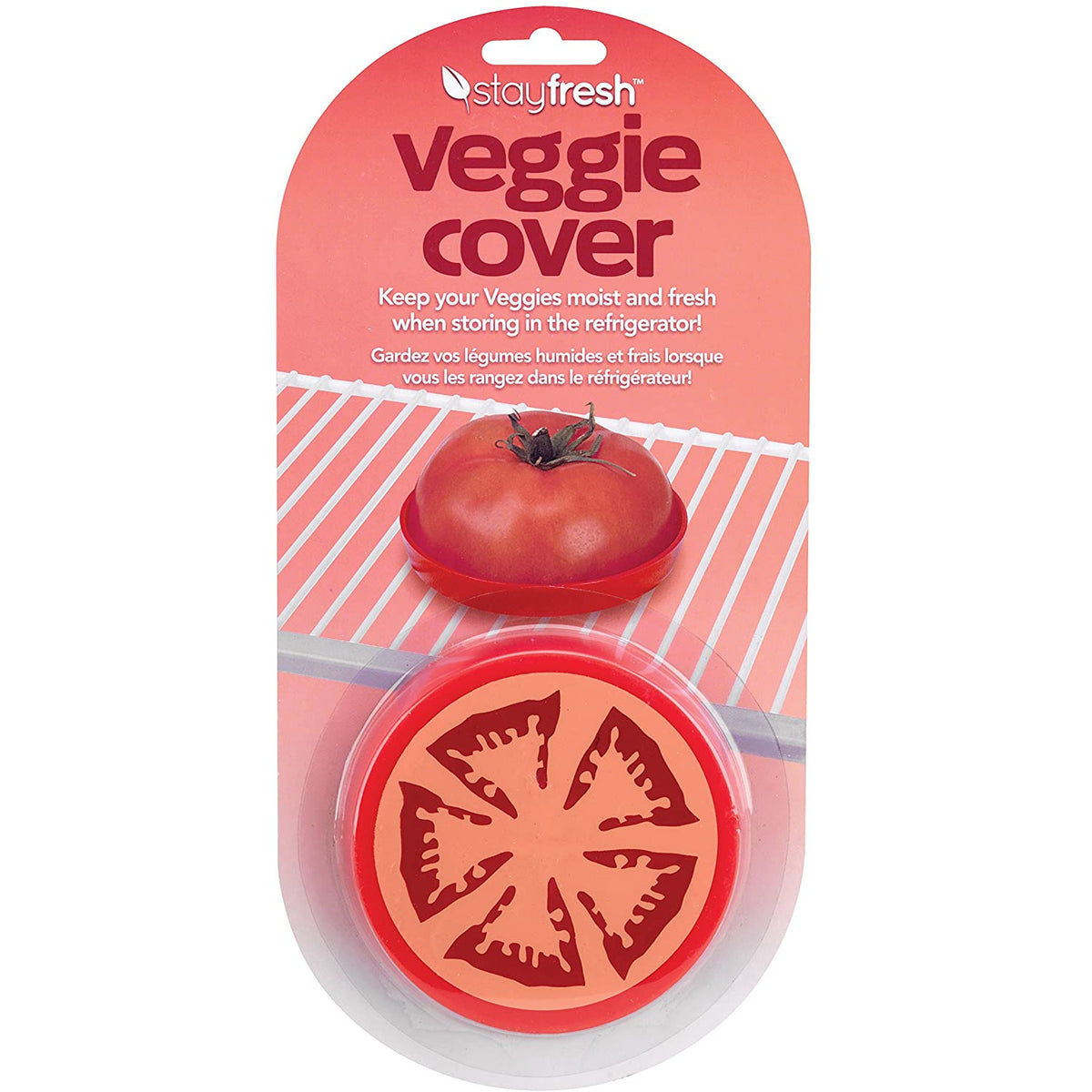 Tapa para vegetales Stay Fresh - Tomate