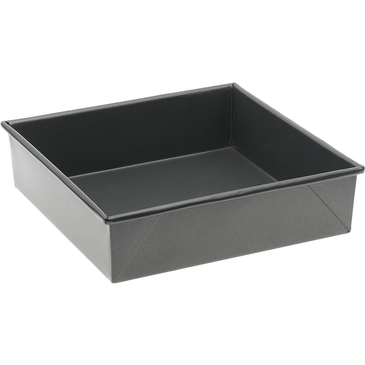 Molde cuadrado de 8" de acero aluminizado