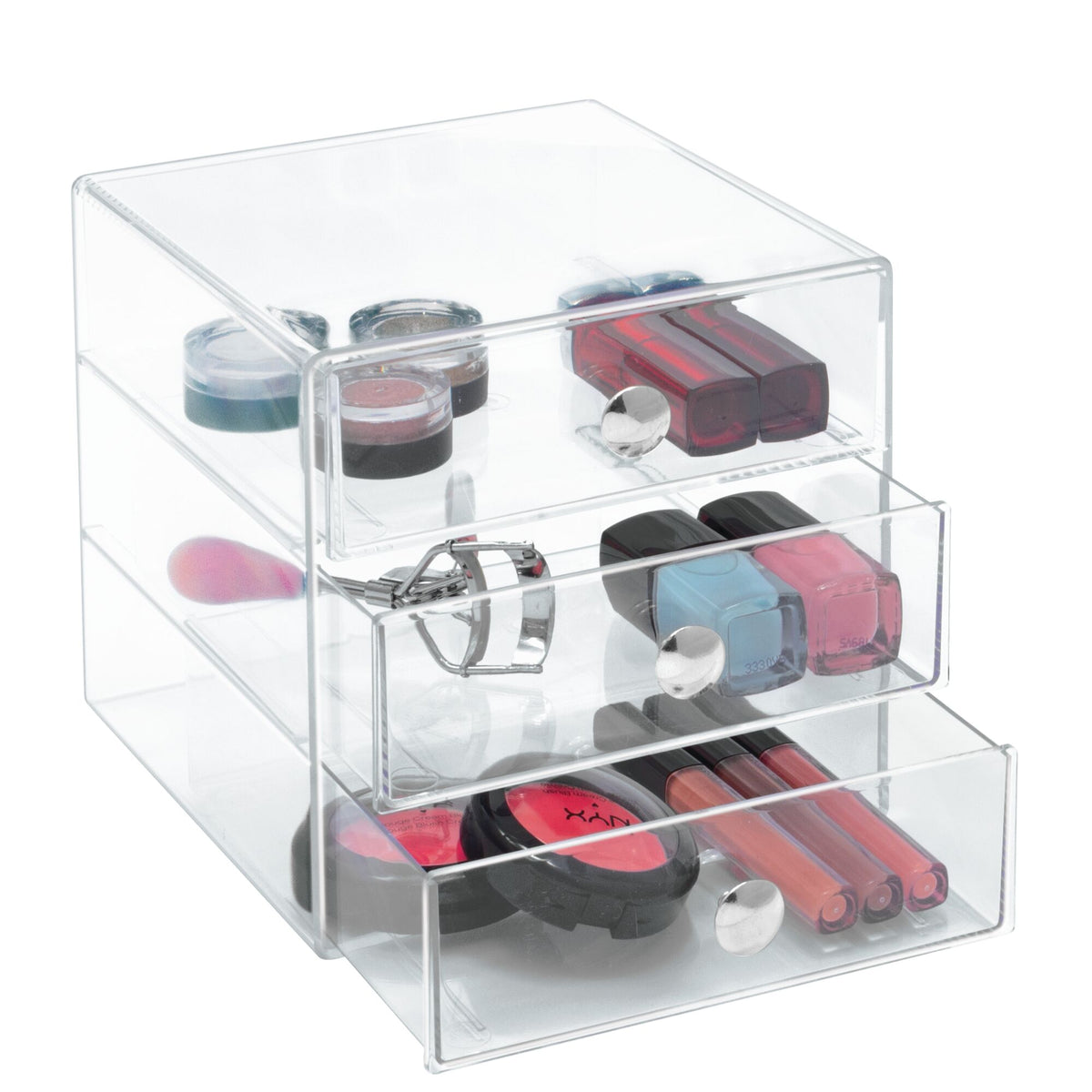 Three-drawer organizer 10.2" x 10.4" x 7.25"
