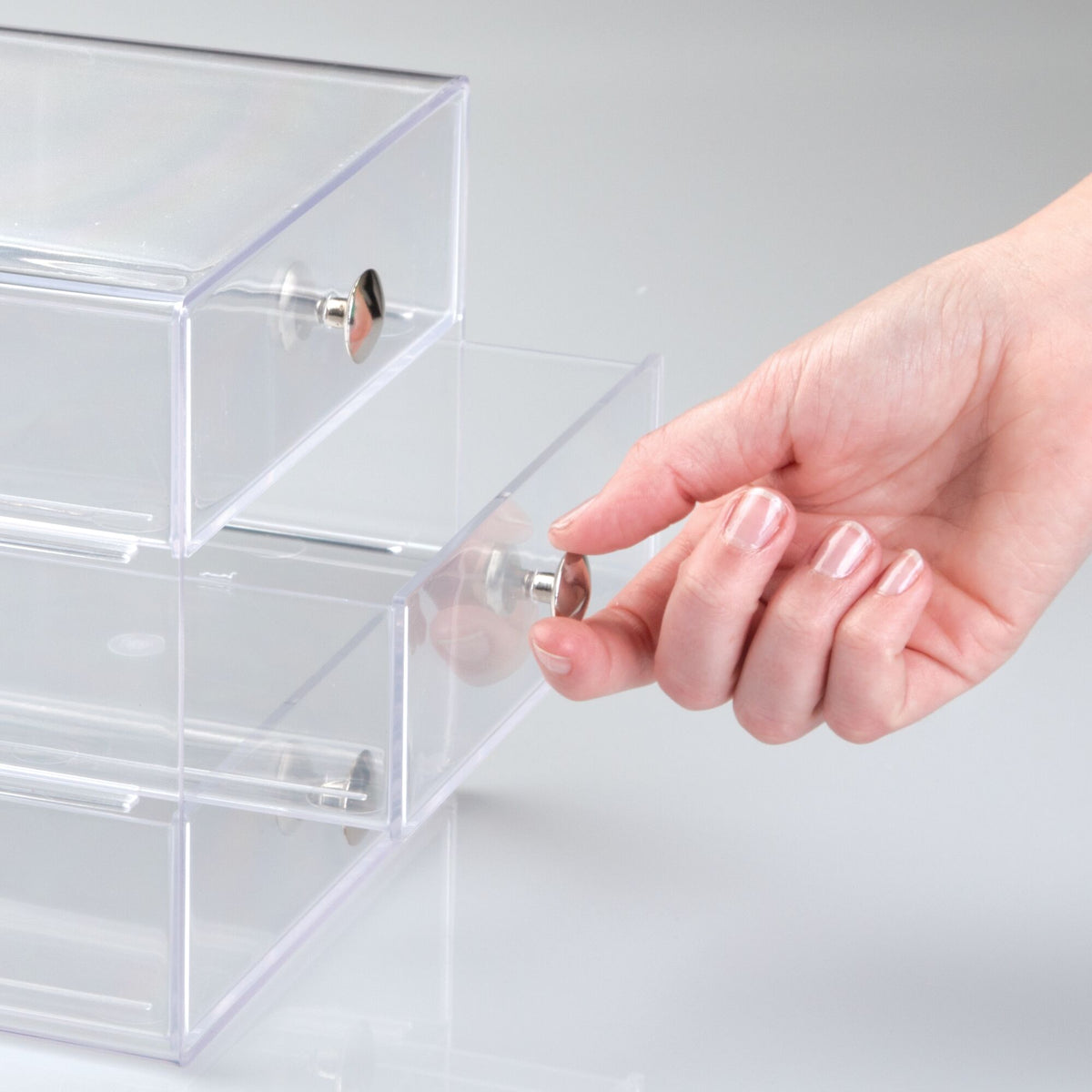 Three-drawer organizer 10.2" x 10.4" x 7.25"