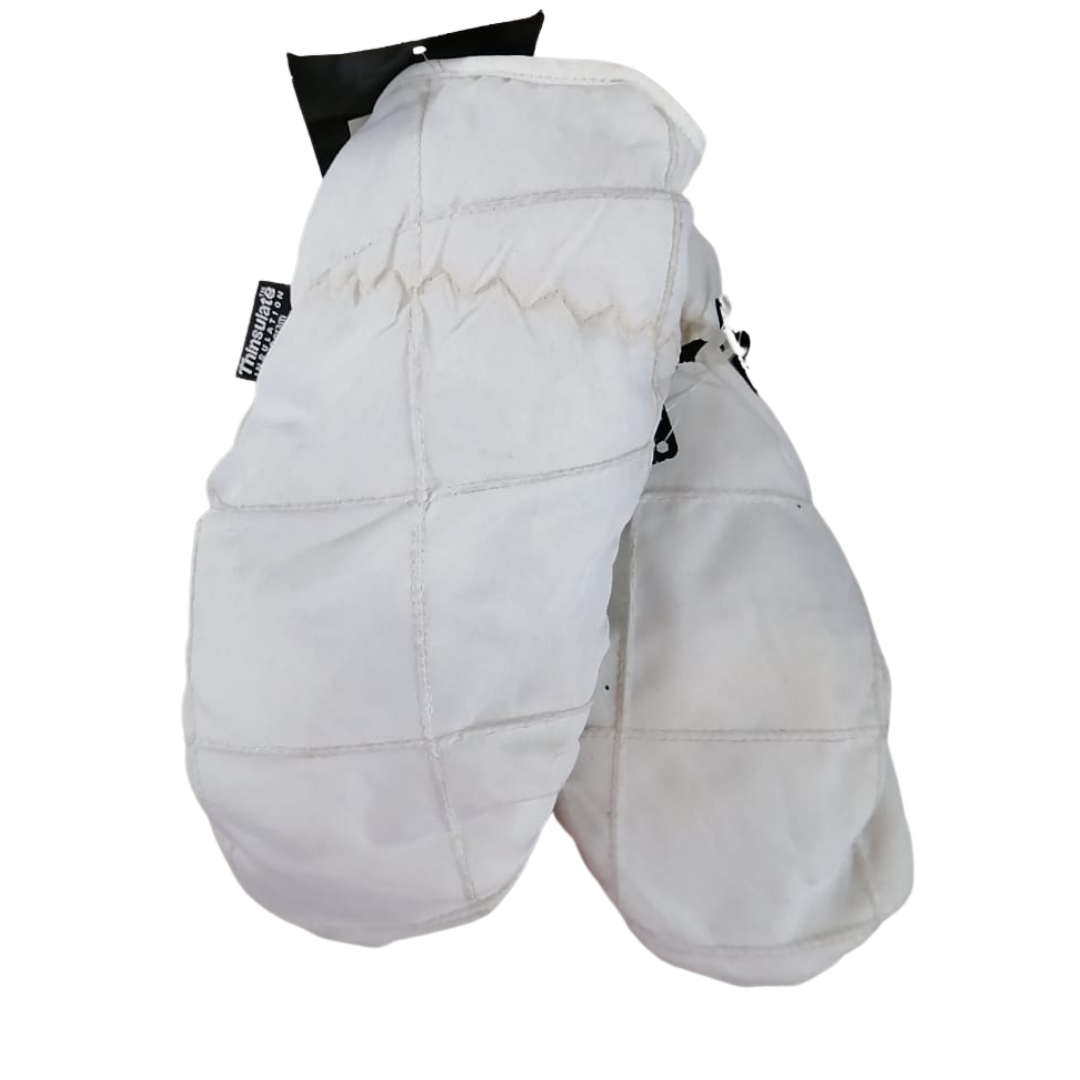 Guantes de invierno blancos/negros