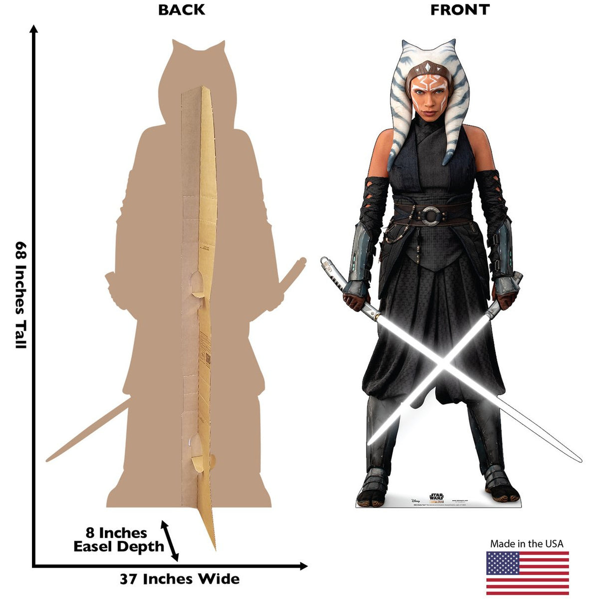 Ahsoka Tano el mandaloriano Soporte de cartón