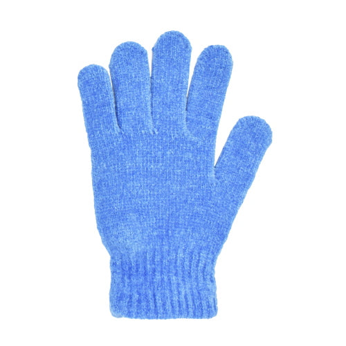 GUANTE ELÁSTICO CHENILLA AZUL