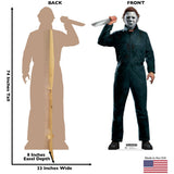 Soporte de cartón de Halloween de Michael Myers