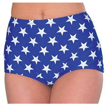SHORTS DE ADULTO DE LA MUJER MARAVILLA