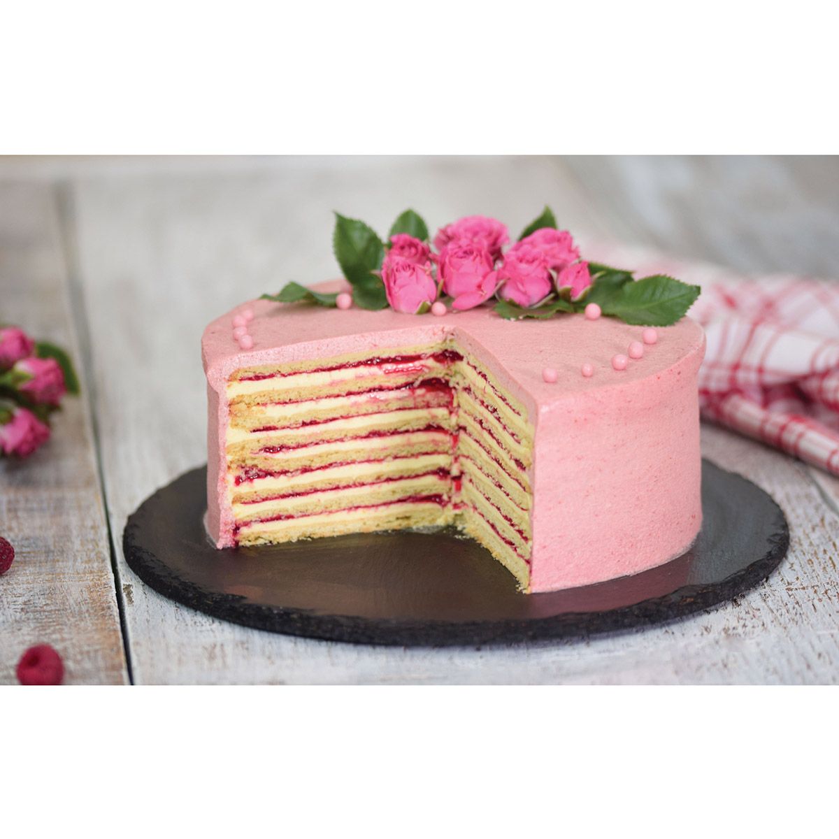 Nivelador cortador de pasteles de 7 capas múltiples para hornear