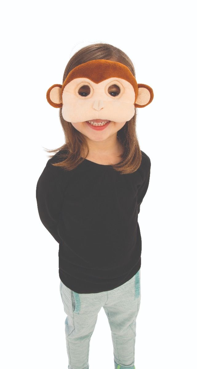 MONKEY PLUSH MASK
