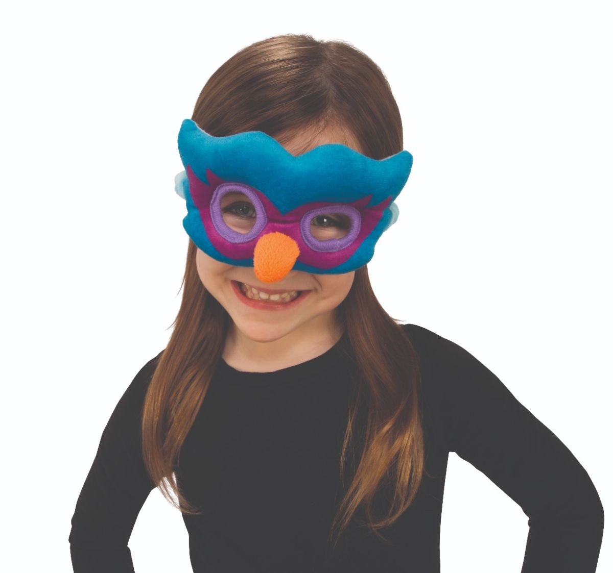 MASCARILLA DE PELUCHE DE BÚHO