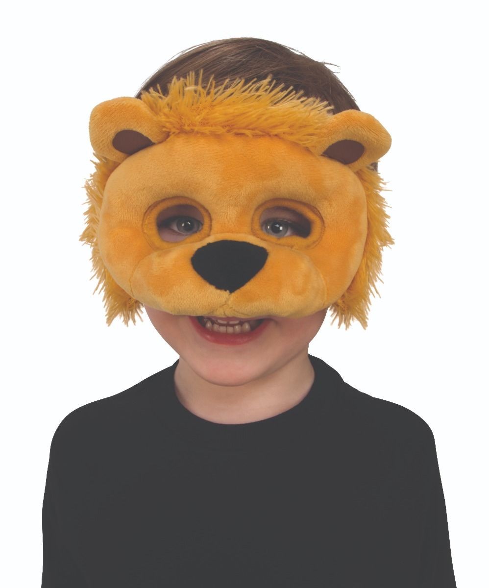 LEÓN MASCARILLA DE PELUCHE