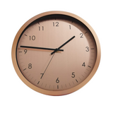 Reloj de pared de cobre de 31 cm