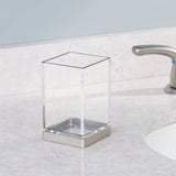 Vaso 12,4 cm x 7,6 cm x 7,1 cm Plateado