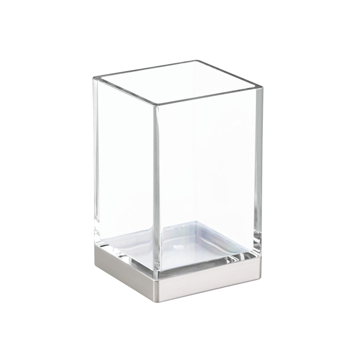 Vaso 12,4 cm x 7,6 cm x 7,1 cm Plateado