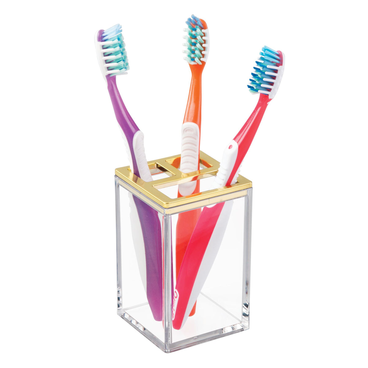 Soporte para cepillos de dientes 13,5 x 7,6 x 7,6 cm