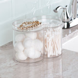 Bote doble apilable de 7.7" x 5" x 4.9"