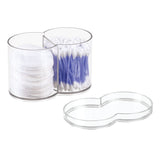 Bote doble apilable de 7.7" x 5" x 4.9"