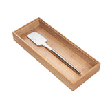 Organizador de cajones de bambú 6" x 15" x 2"