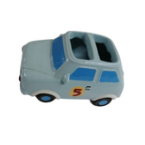 Soporte para cepillo de dientes de coche azul