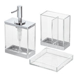 Set de 3 accesorios de baño