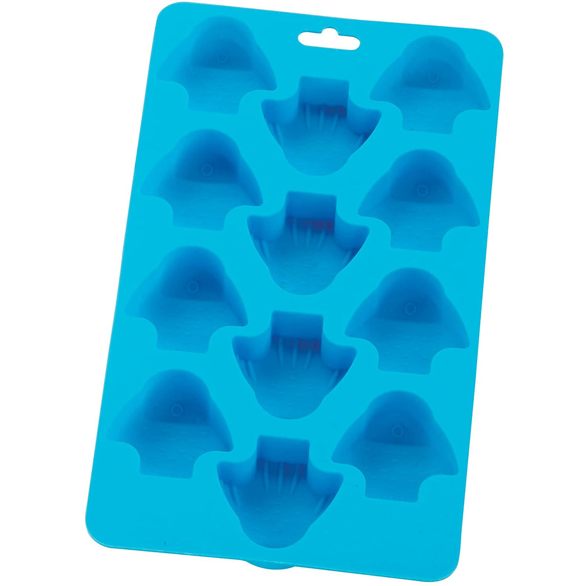 Molde de hielo de silicona azul