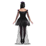 Disfraz de señorita del Día de Muertos negro