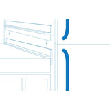 Kitchen Translucent Silicone Counter Connector