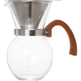 Cafetera de goteo transparente