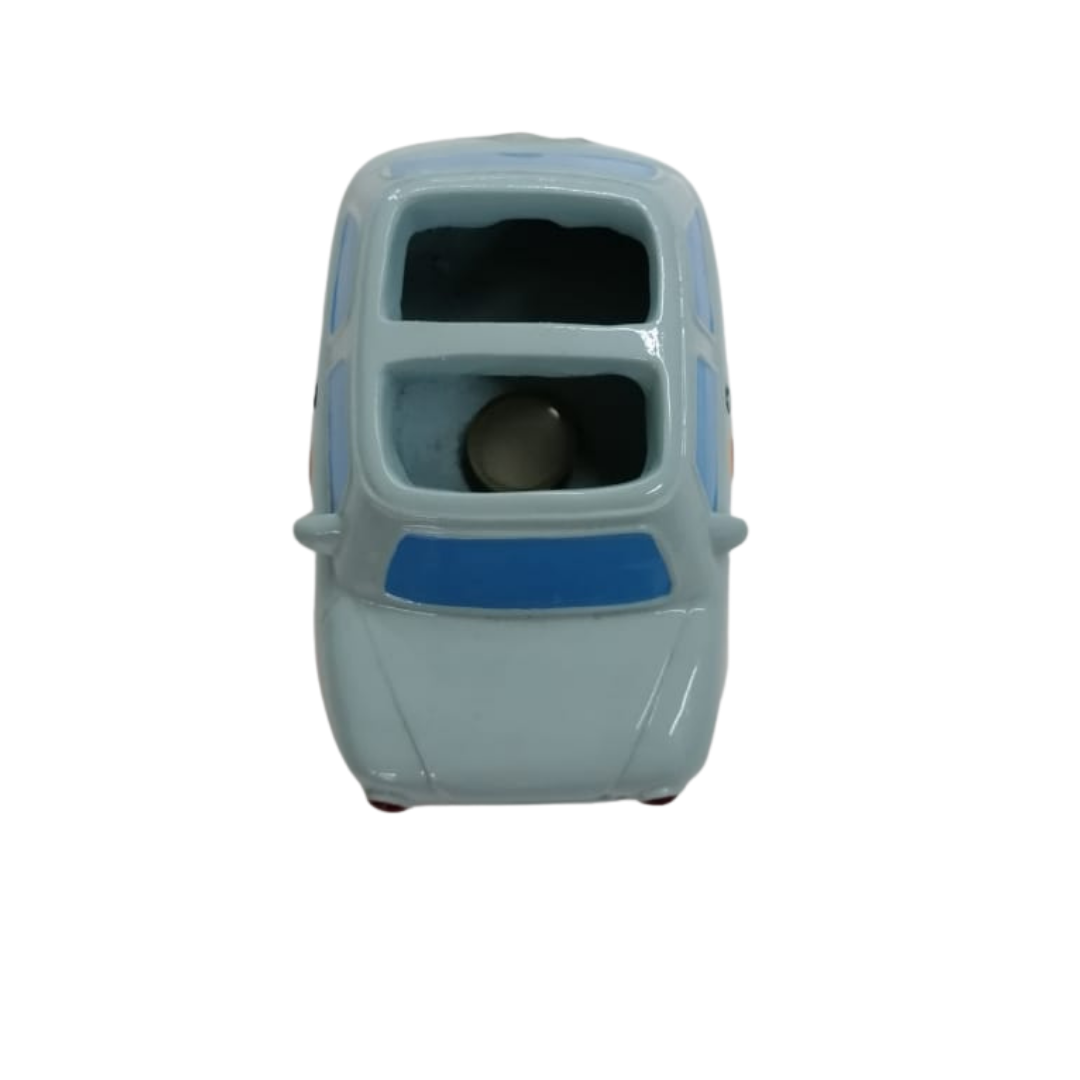 Soporte para cepillo de dientes de coche azul