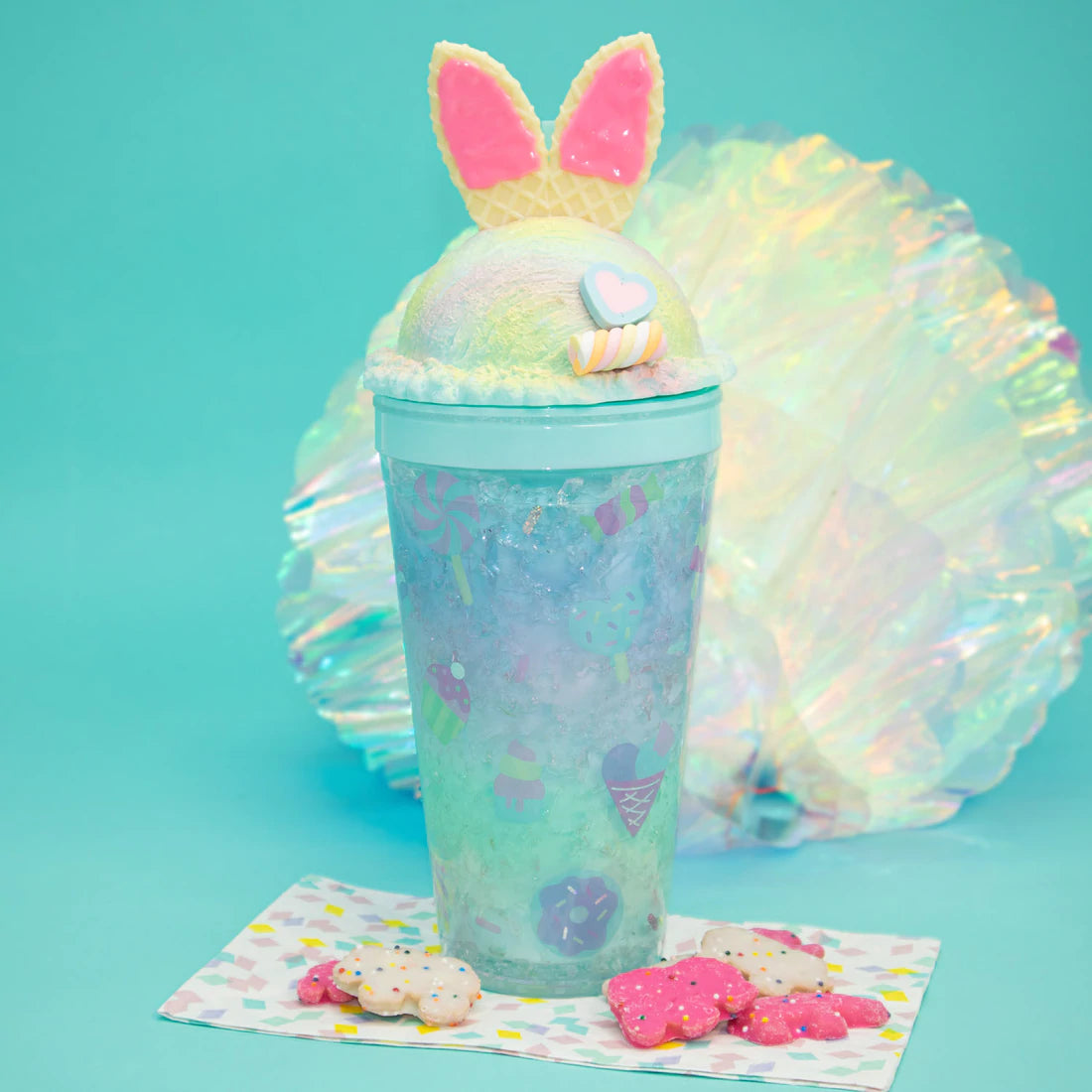 Vaso térmico Sweet Rainbow Bunny Menta