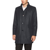 Chaqueta Walker de Hombre de Lana Twill Abrigos Azul Marino