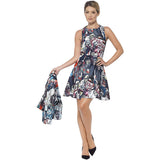 Disfraz de Zombi para Mujer, Vestido y Chaqueta