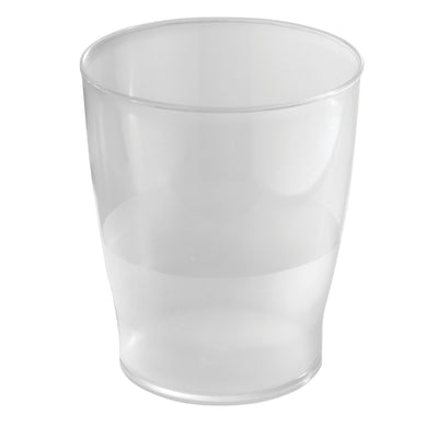 BOTE TRANSPARENTE  20,32 cm x 20,32 cm x 23,11 cm