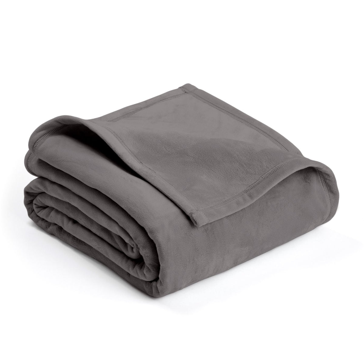 MANTAS DE VELLÓN DE POLIÉSTER TIPO VELLUX GRIS TORNADO INDIVIDUAL