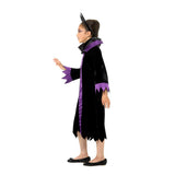 Disfraz de reina malvada negro y morado
