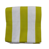 Juego de 3 paños de cocina 100% algodón verde/blanco