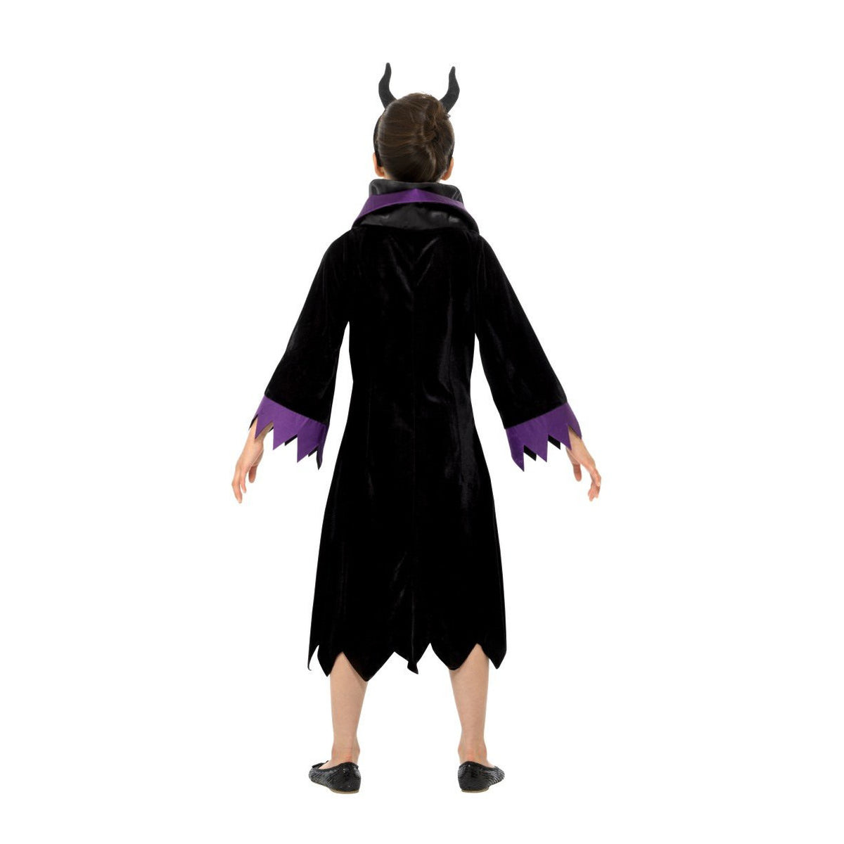 Disfraz de reina malvada negro y morado