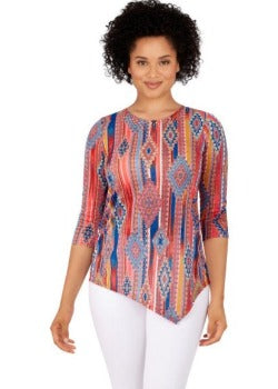 BLUSA CINNABAR MULTI - RUBY RD