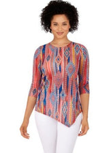 BLUSA CINNABAR MULTI - RUBY RD