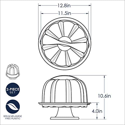 Base para Bundt Cake Roja