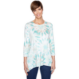 Top Plus teñido anudado Sunburst Ruby Rd X