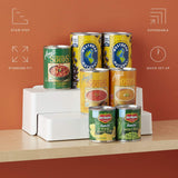 Organizador de latas de 2 estantes