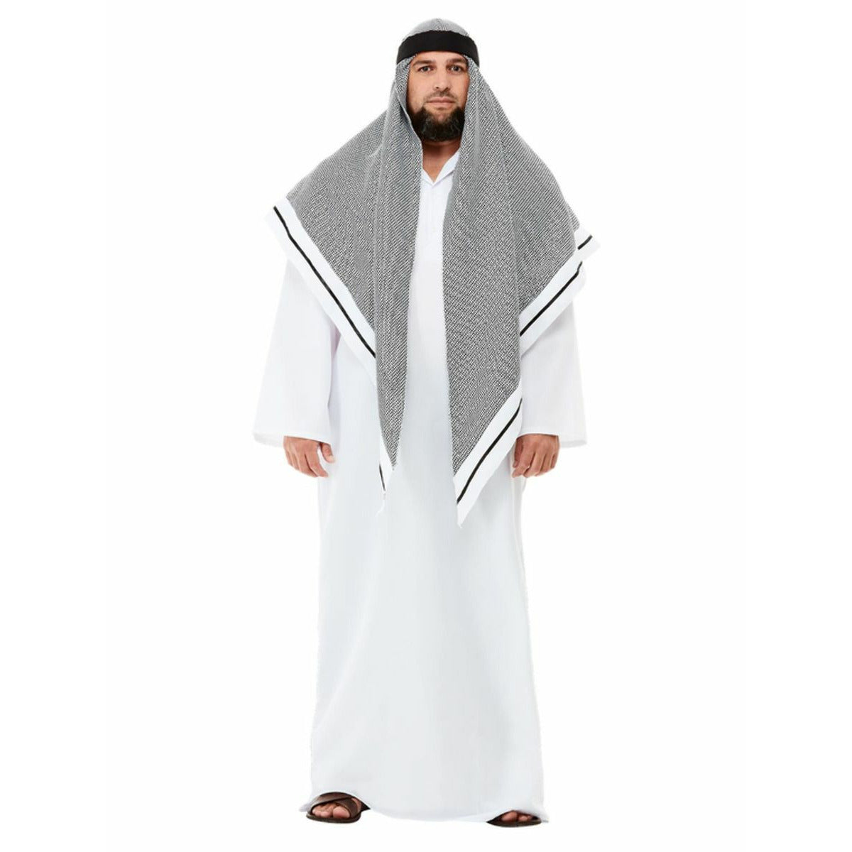 Disfraz sheikh deluxe blanco