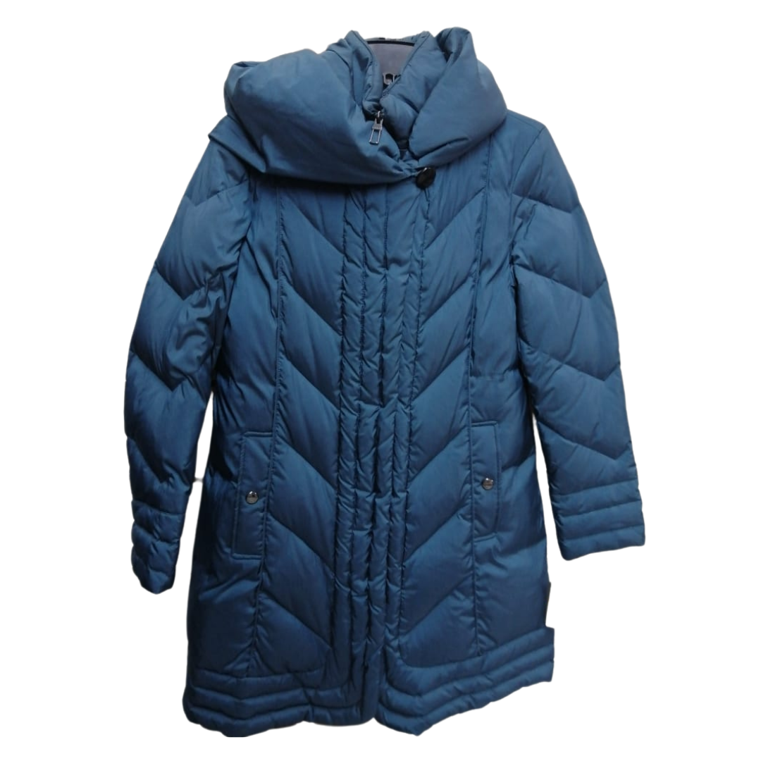 Chaqueta de invierno azul verdoso