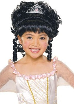 PELUCA DE PRINCESA ENCANTADORA NEGRA